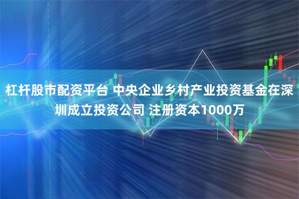 杠杆股市配资平台 中央企业乡村产业投资基金在深圳成立投资公司 注册资本1000万